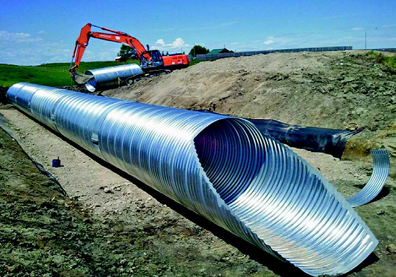 Beveled End Pipe